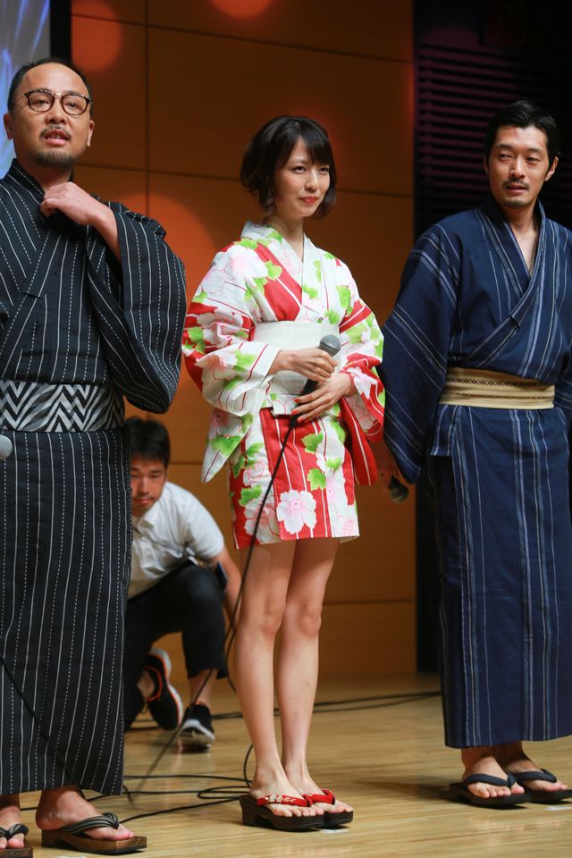染谷将太、真野恵里菜、小島梨里杏らが浴衣で登場！「みんな！エスパーだよ！～欲望だらけのラブウォーズ～」イベントフォトギャラリー（15枚目）