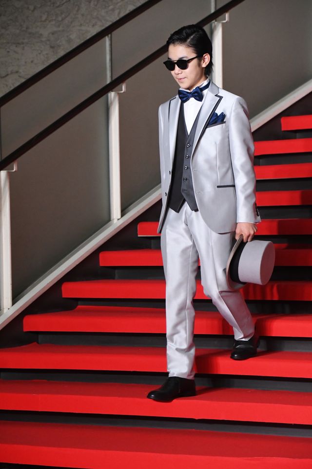 寺田心、大人スタイルで登壇『シャザム！』“神”アートお披露目イベント（4枚目）