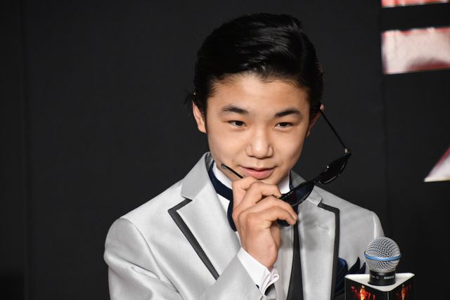 寺田心、大人スタイルで登壇『シャザム！』“神”アートお披露目イベント（6枚目）