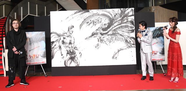 寺田心、大人スタイルで登壇『シャザム！』“神”アートお披露目イベント（10枚目）