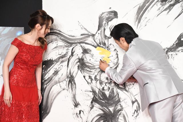 寺田心、大人スタイルで登壇『シャザム！』“神”アートお披露目イベント（11枚目）