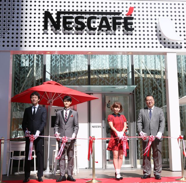 中川翔子、瀬戸康史が登場！ネスカフェ三宮オープニングセレモニーギャラリー（2枚目）