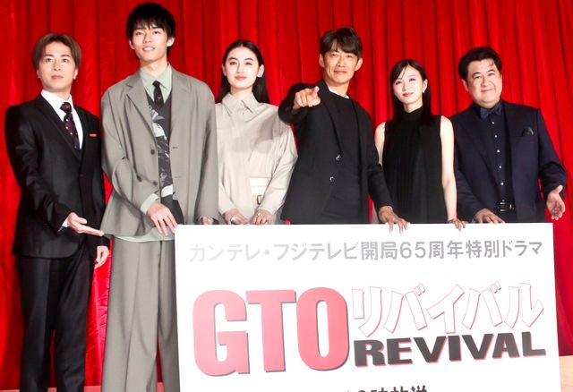 反町隆史の鬼塚再び！「GTOリバイバル」制作発表（18枚目）