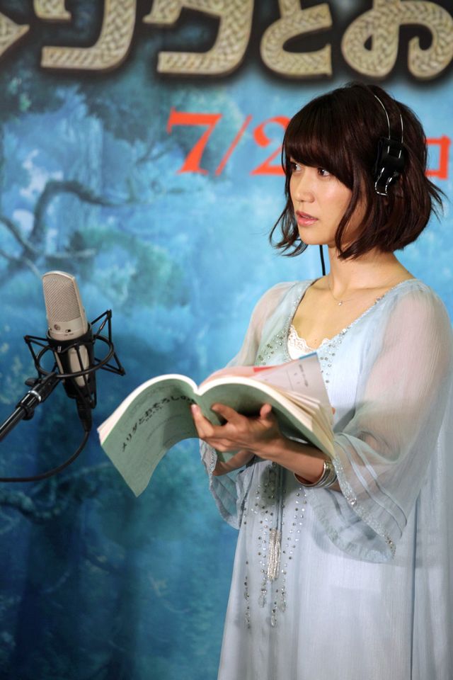 AKB48大島優子が出席！映画『メリダとおそろしの森』の公開アフレコ会見（2枚目）