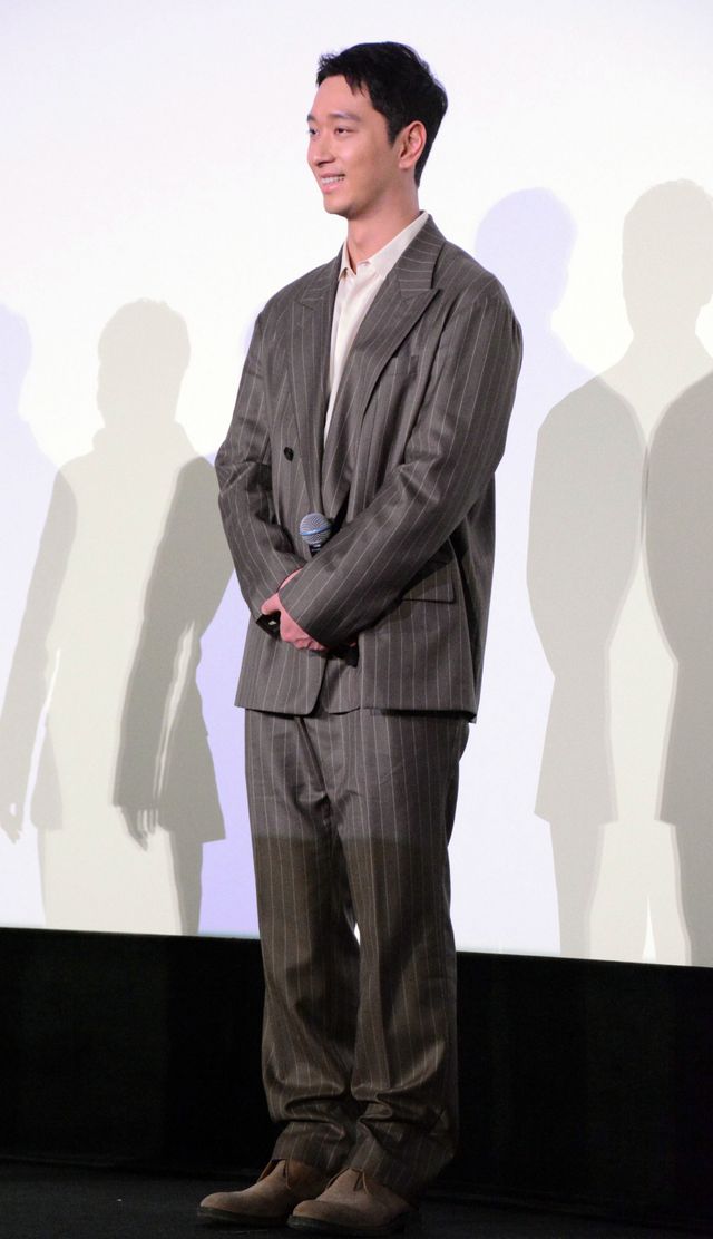 三山凌輝・久保史緒里・ファン・チャンソンらが登壇　映画『誰よりもつよく抱きしめて』公開記念舞台あいさつ（6枚目）