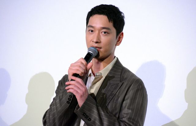 三山凌輝・久保史緒里・ファン・チャンソンらが登壇　映画『誰よりもつよく抱きしめて』公開記念舞台あいさつ（7枚目）