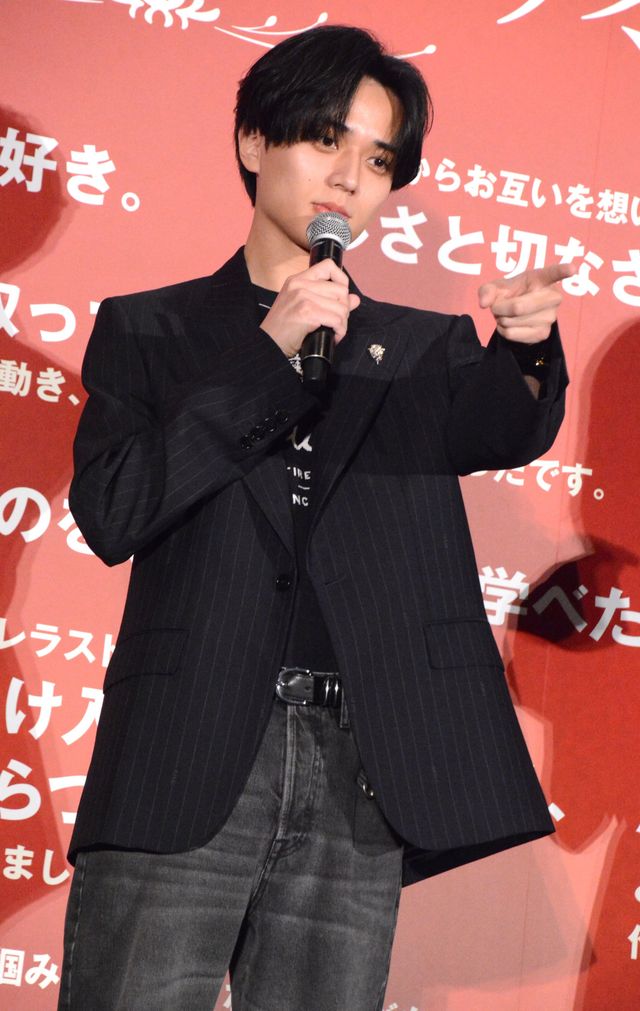 永瀬廉＆吉川愛、映画『鬼の花嫁』“鬼ヒット”御礼舞台挨拶（3枚目）