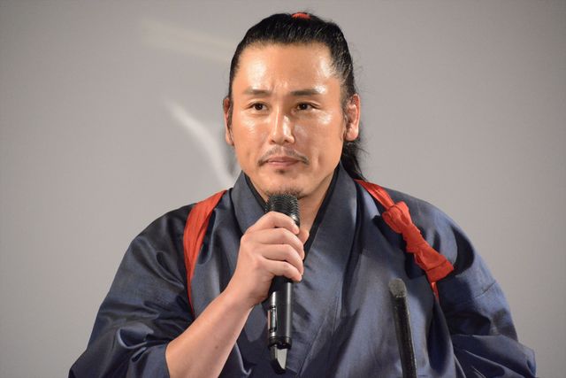 坂口拓＆山崎賢人の鋭い表情！『狂武蔵』完成披露無観客イベント（6枚目）