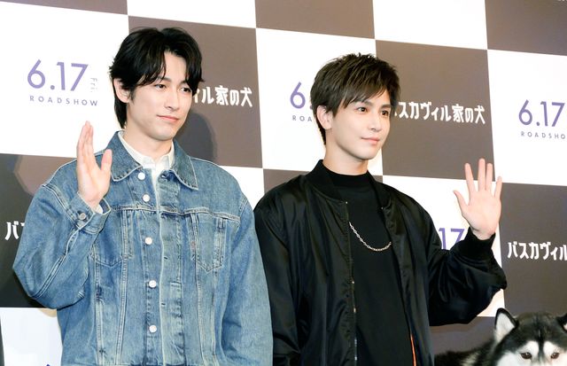 ディーン・フジオカ＆岩田剛典、イベント前に2人でゲーセンに！『バスカヴィル家の犬　シャーロック劇場版』公開直前イベント（2枚目）