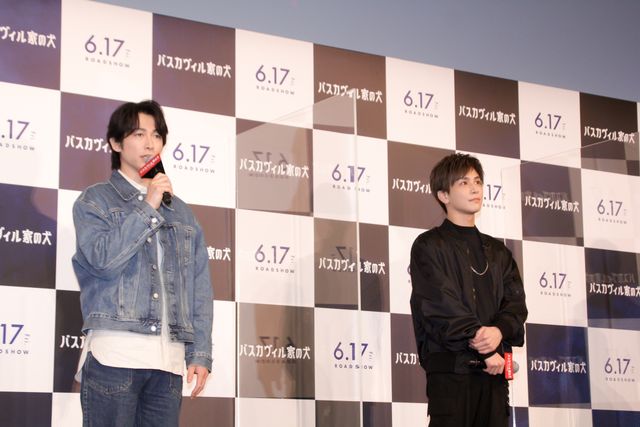 ディーン・フジオカ＆岩田剛典、イベント前に2人でゲーセンに！『バスカヴィル家の犬　シャーロック劇場版』公開直前イベント（9枚目）