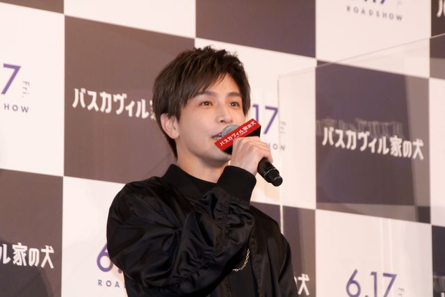 ディーン・フジオカ＆岩田剛典、イベント前に2人でゲーセンに！『バスカヴィル家の犬　シャーロック劇場版』公開直前イベント（12枚目）