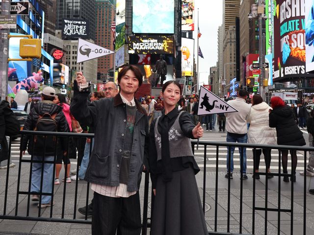 『ゴジラ-0.0』神木隆之介＆浜辺美波がNYを散策！ニューヨーク映画祭現地の様子（10枚目）
