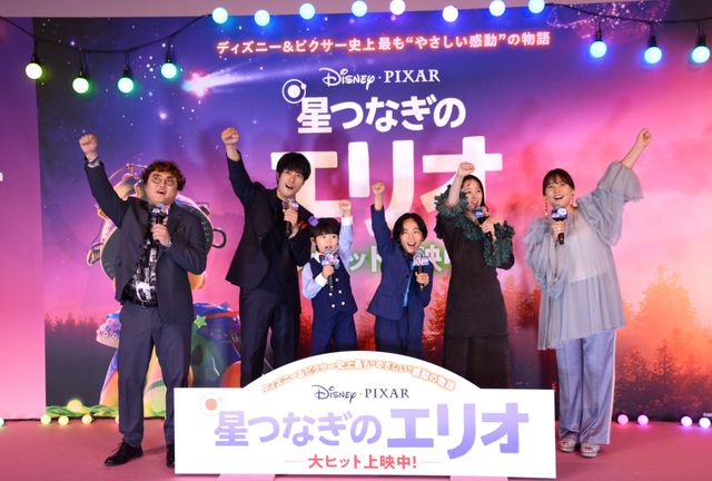 川原瑛都＆佐藤大空かわいすぎ！映画『星つなぎのエリオ』初日舞台あいさつ（13枚目）