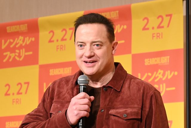 2年ぶり来日のブレンダン・フレイザー、新宿の神社でヒット祈願！映画『レンタル・ファミリー』記者会見（9枚目）