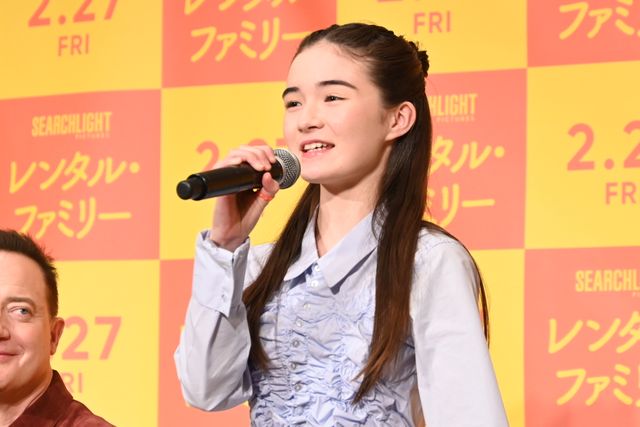 2年ぶり来日のブレンダン・フレイザー、新宿の神社でヒット祈願！映画『レンタル・ファミリー』記者会見（17枚目）