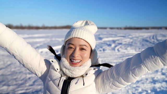 極寒でまつ毛が凍る橋本環奈（5枚目）