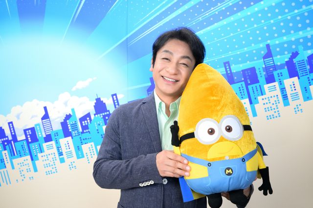 片岡愛之助＆山田杏奈『怪盗グルーのミニオン超変身』アフレコの様子（4枚目）