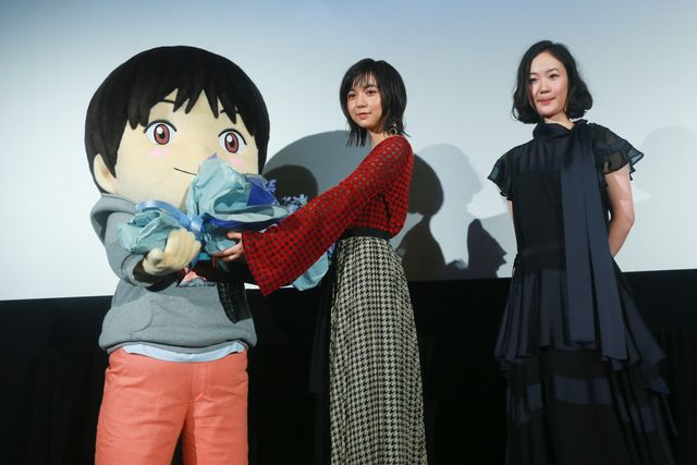 上白石萌歌＆黒木華、主人公くんちゃんと登場！『未来のミライ』大ヒット御礼舞台あいさつ（8枚目）