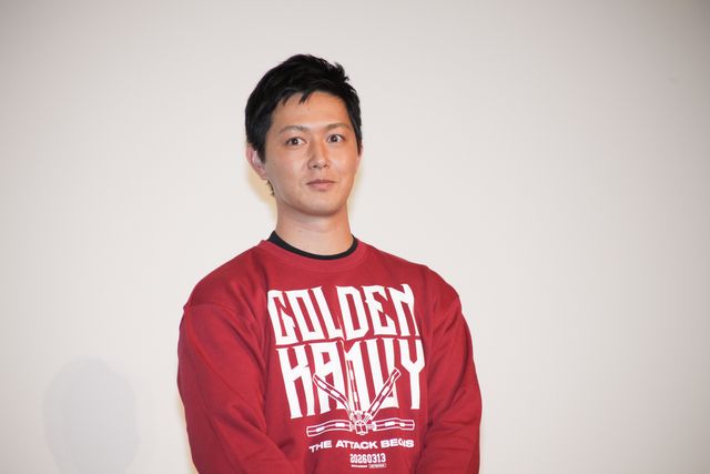 竹本英史＆工藤阿須加『ゴールデンカムイ　網走監獄襲撃編』“W月島”応援上映＆舞台挨拶（2枚目）