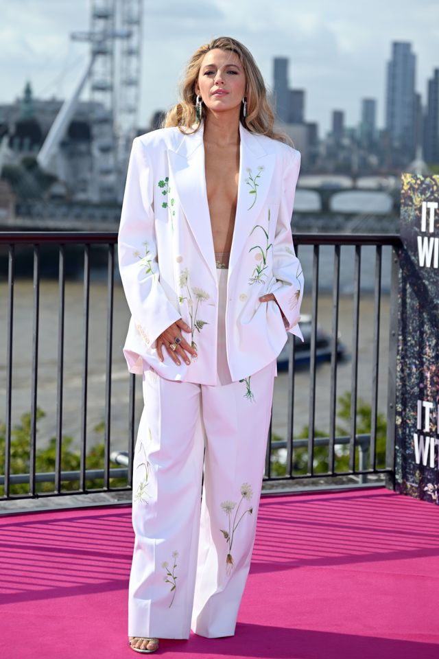 『イット・エンズ・ウィズ・アス（原題）』ロンドンフォトコールでのブレイク・ライヴリー（3枚目）