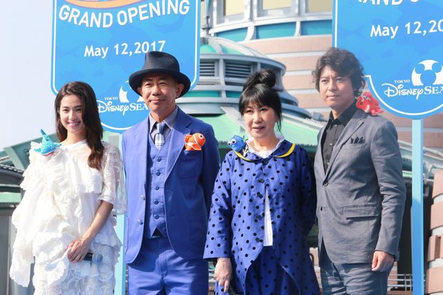 木梨憲武「55歳ですが、最高です！」東京ディズニーシー新アトラクション「ニモ＆フレンズ・シーライダー」フォトギャラリー：フォトギャラリー