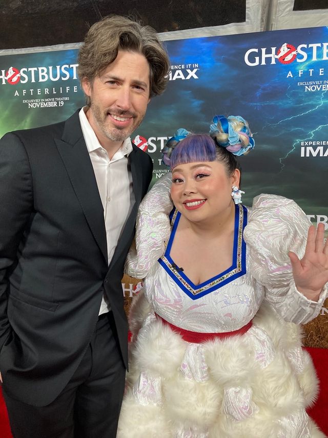 新ゴーストバスターズの美少女マッケナ・グレイス＆渡辺直美『ゴーストバスターズ／アフターライフ』NYプレミア（5枚目）