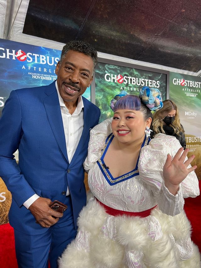 新ゴーストバスターズの美少女マッケナ・グレイス＆渡辺直美『ゴーストバスターズ／アフターライフ』NYプレミア（7枚目）