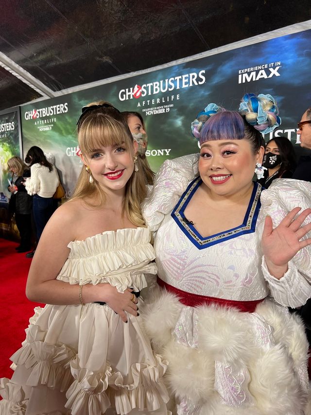 新ゴーストバスターズの美少女マッケナ・グレイス＆渡辺直美『ゴーストバスターズ／アフターライフ』NYプレミア（9枚目）