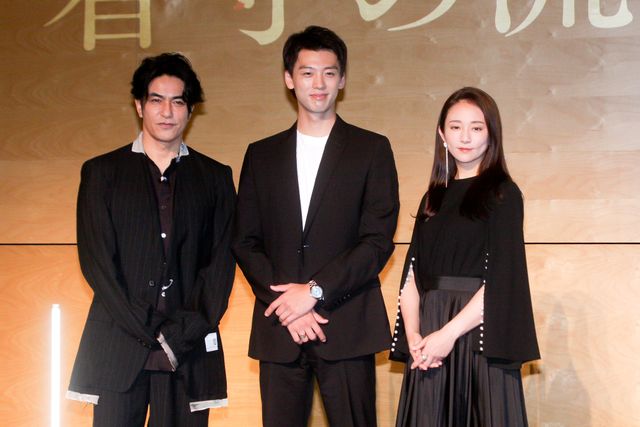 竹内涼真×木村文乃×北村一輝、そろって黒の装い！「看守の流儀」会見の様子（14枚目）