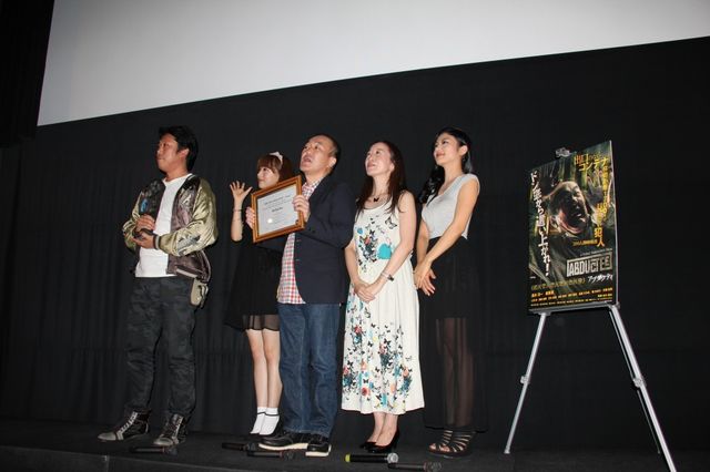 映画『アブダクティ』初日舞台あいさつフォトギャラリー（6枚目）