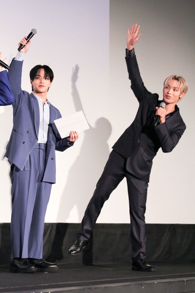 JO1大集合！白岩瑠姫主演『夜きみ』舞台挨拶（14枚目）