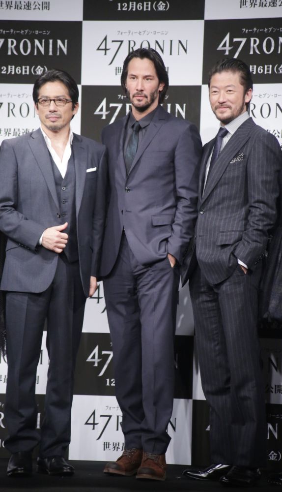 赤西仁が意表を突く…ハリウッドデビュー作『47RONIN』キアヌ・リーヴス来日記者会見フォトギャラリー（10枚目）