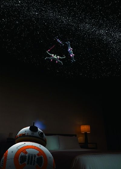 ミレニアム・ファルコンやスター・デストロイヤーが自宅の天井に映る！（3枚目）