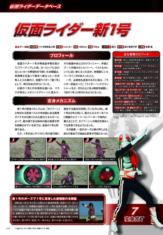 仮面ライダーシリーズを完全網羅！「週刊 仮面ライダー オフィシャル パーフェクト ファイル」フォトギャラリー（9枚目）