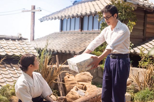 健太郎（高橋文哉）に心配される嵩（北村匠海）…「あんぱん」第7週「海と涙と私と」第33回（2枚目）