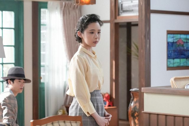 ある人物を見送って…「ブギウギ」第116回の場面写真（3枚目）