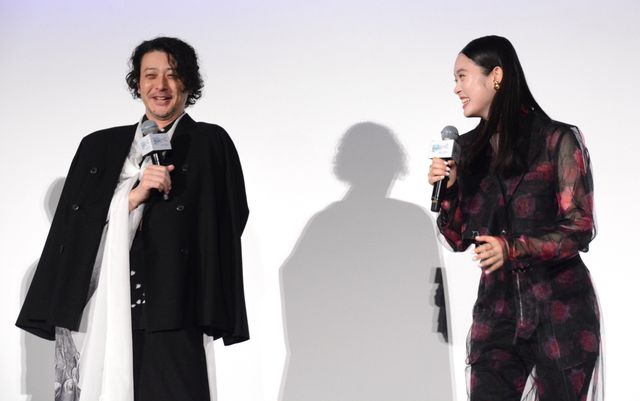 高石あかり、シースルーの衣装で登壇！オダギリジョーと七夕に願い事…『夏の砂の上』公開記念舞台挨拶（8枚目）