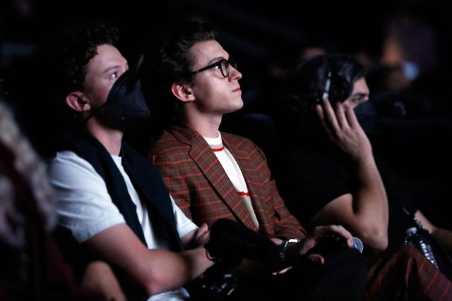 トム・ホランド、ファン450人と交流！『スパイダーマン：ノー・ウェイ・ホーム』予告編上映イベント（5枚目）