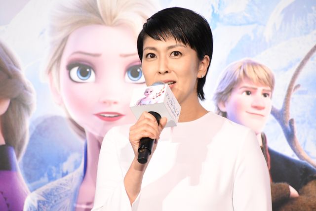 松たか子＆神田沙也加、鐘を鳴らして大ヒット祝い！『アナと雪の女王2』大ヒット記念イベント：フォトギャラリー