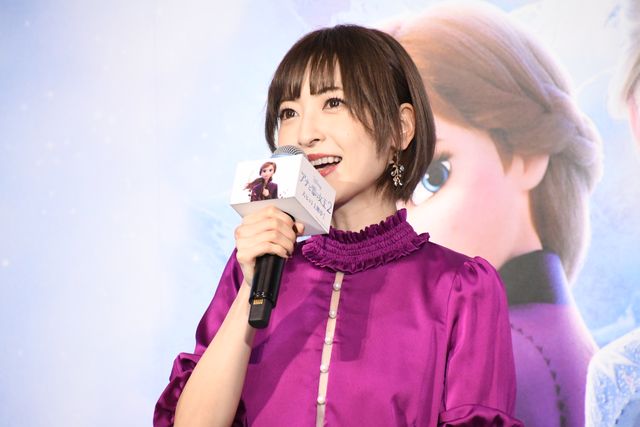 松たか子＆神田沙也加、鐘を鳴らして大ヒット祝い！『アナと雪の女王2』大ヒット記念イベント（8枚目）