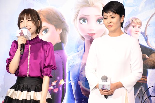 松たか子＆神田沙也加、鐘を鳴らして大ヒット祝い！『アナと雪の女王2』大ヒット記念イベント（11枚目）
