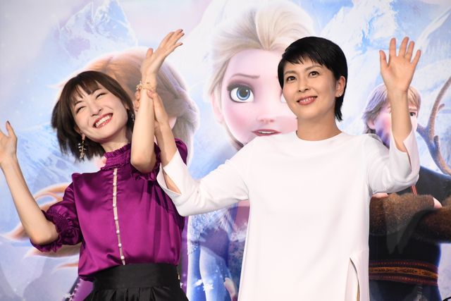 松たか子＆神田沙也加、鐘を鳴らして大ヒット祝い！『アナと雪の女王2』大ヒット記念イベント（22枚目）