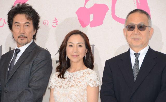 娘役の堀北真希！映画『蜩ノ記』完成報告会見フォトギャラリー（3枚目）