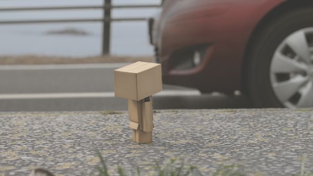 「よつばと！」ダンボー主演CM　フォトギャラリー（15枚目）