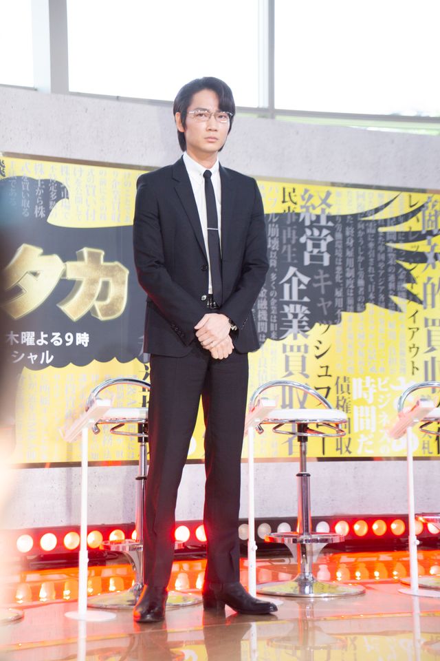 綾野剛、渡部篤郎、沢尻エリカら「ハゲタカ」制作発表会見（13枚目）