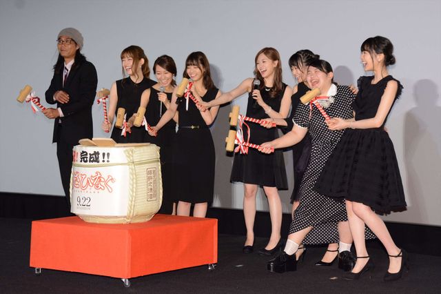 シックな衣装で乃木坂メンバーが登場！映画『あさひなぐ』完成披露イベント（13枚目）