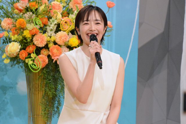 2027年度前期連続テレビ小説「巡るスワン」制作・主演発表会見（5枚目）