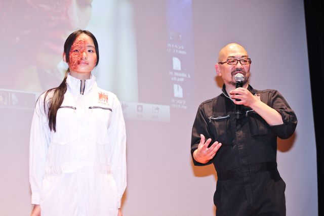 武田梨奈が「進撃の巨人」衣装で登場！「進撃の西村喜廣　特殊造型講義」フォトギャラリー（4枚目）