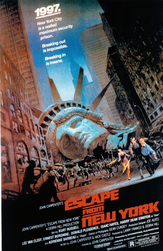 映画『ニューヨーク1997』ポスタービジュアル