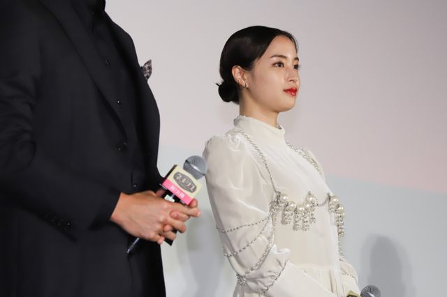 広瀬すず、櫻井翔、江口洋介、佐藤浩市が登場！『映画　ネメシス　黄金螺旋の謎』初日舞台あいさつ（3枚目）